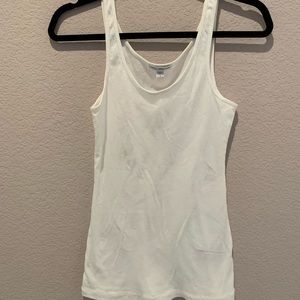 James Perse white tank top